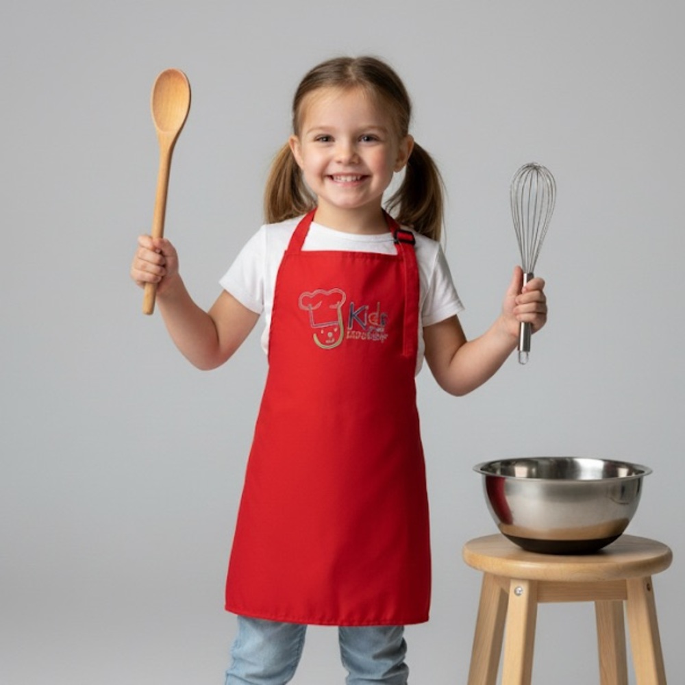 Kids Apron - Red